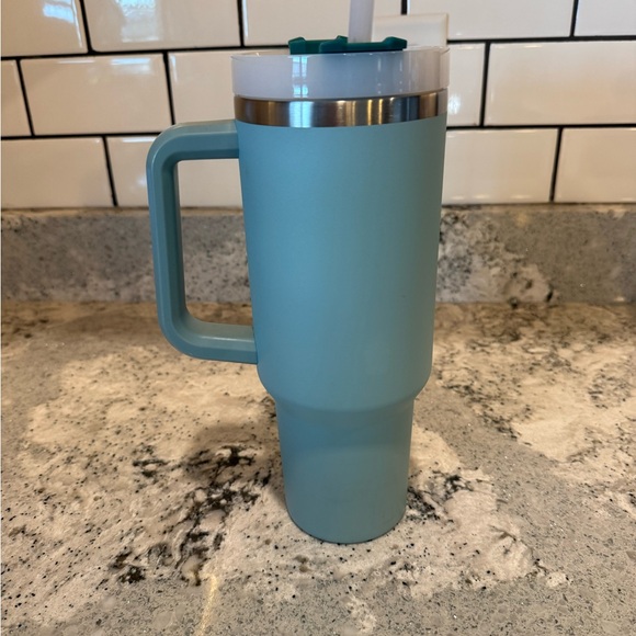 Stanley Teal Insulated Mug with Handle - Picture 3 of 6